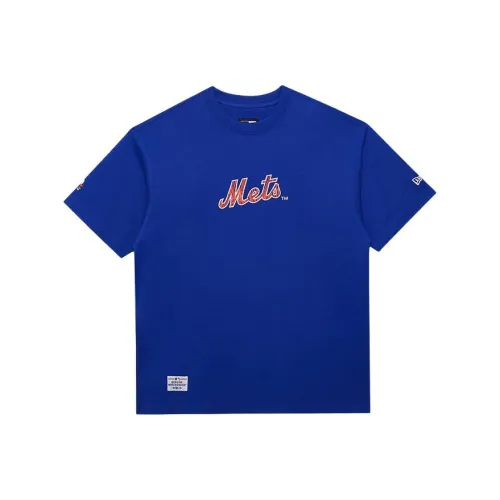 New Era x MLB College Renewal Series SS24 New York Mets T Shirt Unisex Blue
