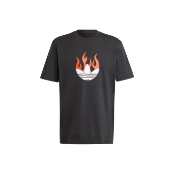 Adidas Originals Flames Cotton T shirt