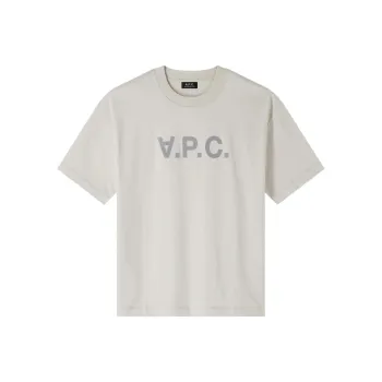 A.P.C Crewneck Straight Hem T Shirt