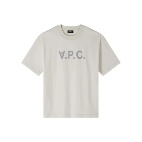 A.P.C Crewneck Straight Hem T Shirt