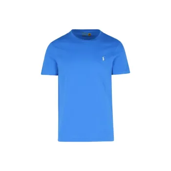 Polo Ralph Lauren Logo Embroidered Crewneck T Shirt