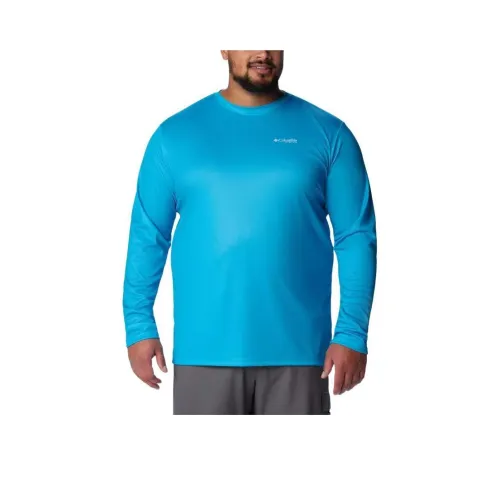 Columbia PFG Terminal Tackle Fish Flag T-Shirt Men's Ocean Blue
