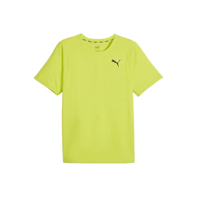 PUMA T Shirts Men Lime Green-0