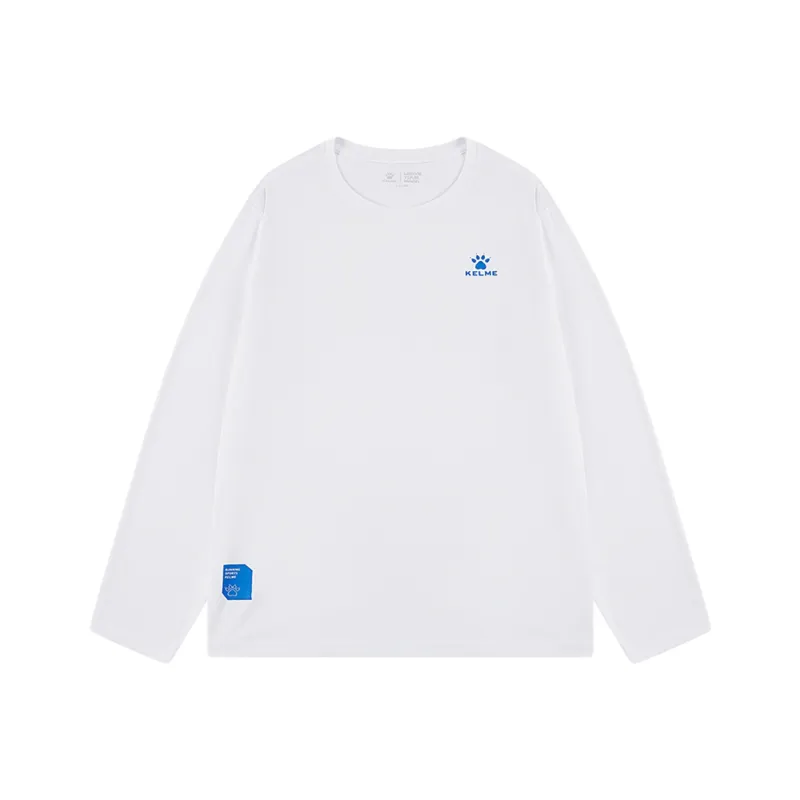 KELME Crew Neck Long Sleeved T Shirt Unisex-0