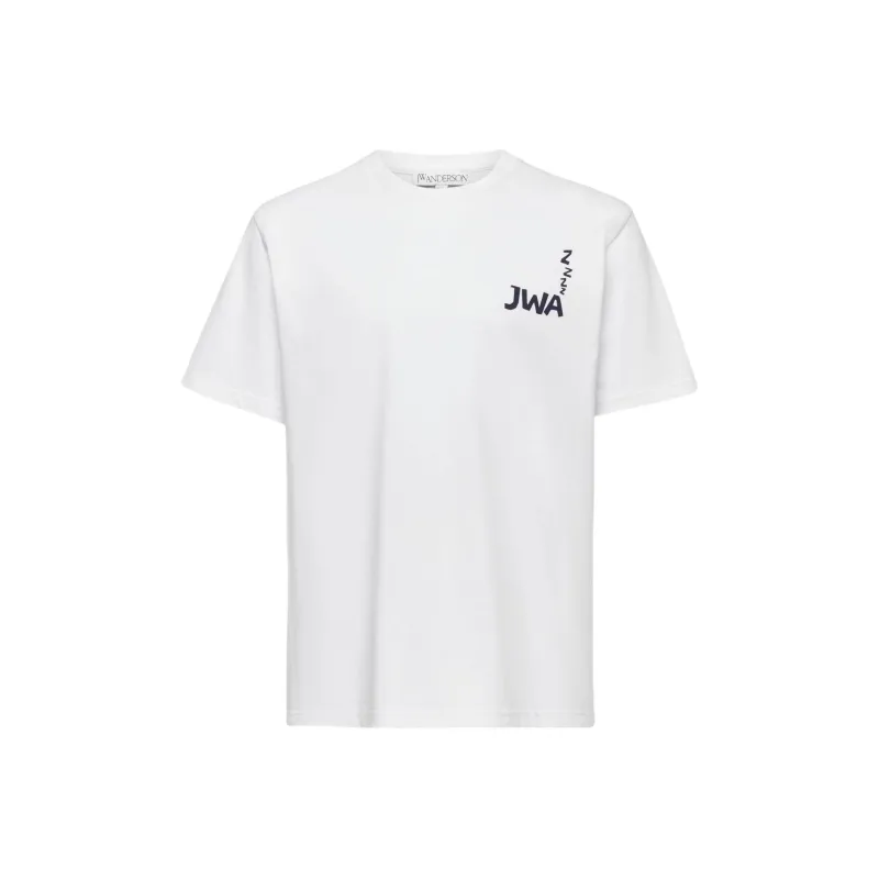 JW Anderson Jwa Slogan Print Jersey T Shirt-0