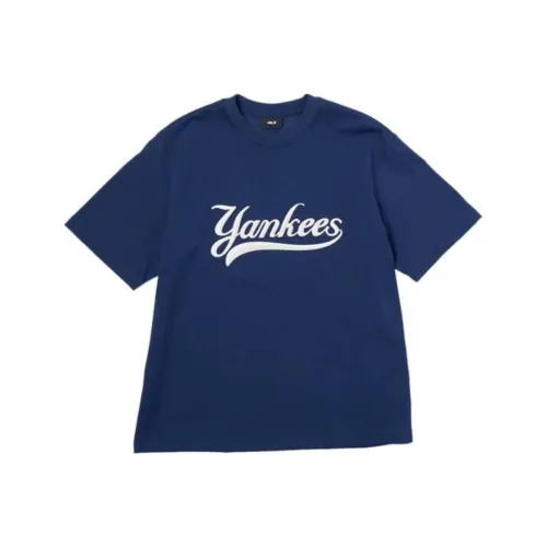 MLB New York Yankees T Shirt Unisex Light Marine Blue