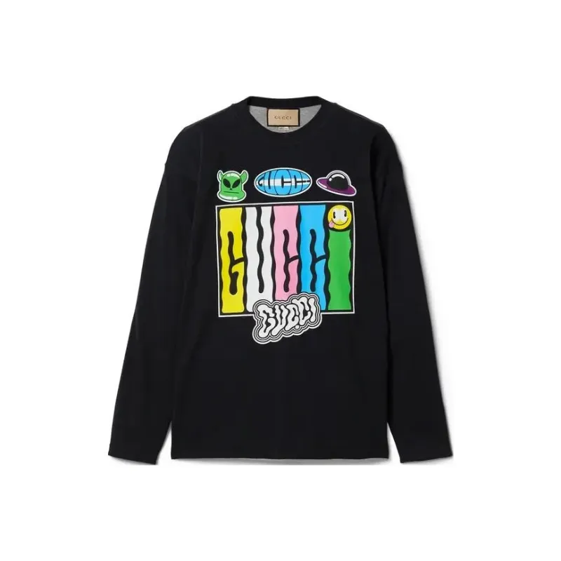GUCCI T Shirts Men Black-0