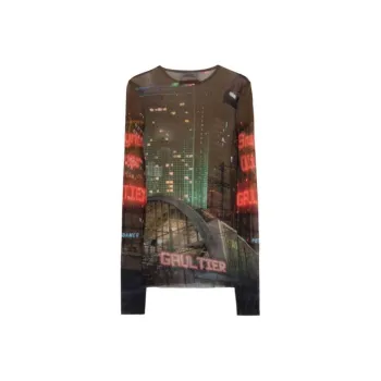 Jean Paul Gaultier X Shayne Oliver Photograph print T shirt
