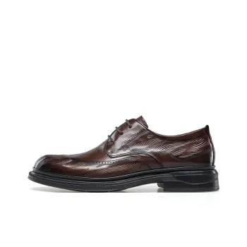 KANGNAI Dress Shoes Men Low Top