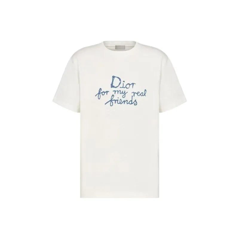 DIOR T Shirts Men White-0