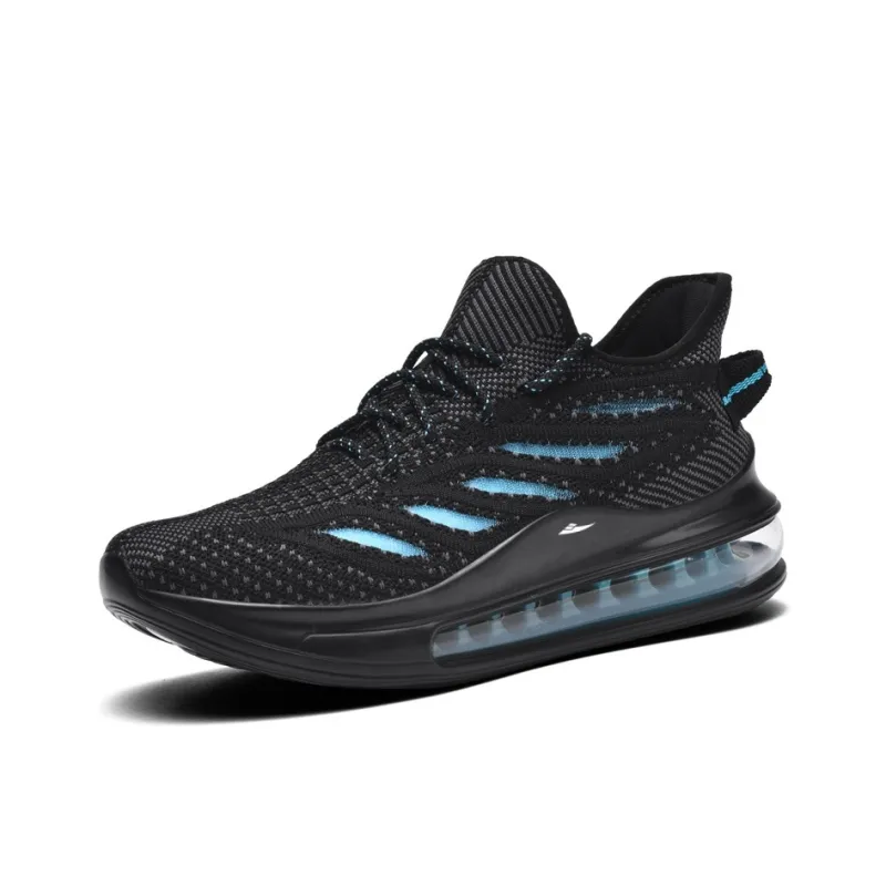 Kuding Breathable Quick Dry Lightweight Low Top Casual Long Distance Running Shoes Men's-5