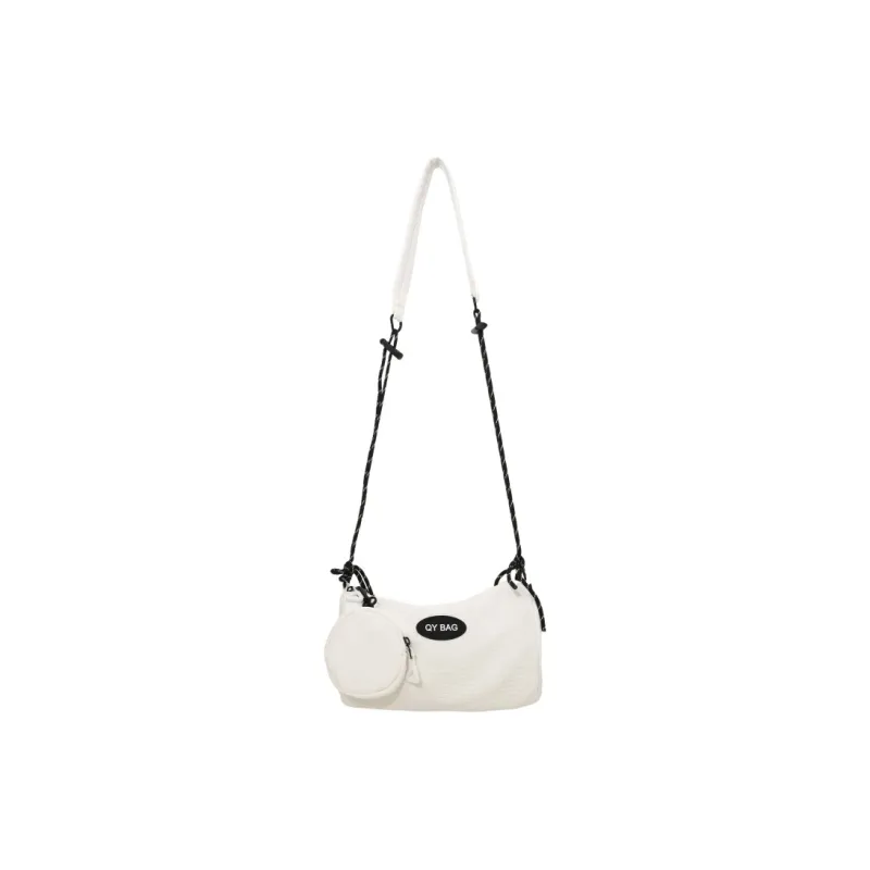 Tong Tong Rabbit Nylon Shoulder Bag Unisex Multicolor-5