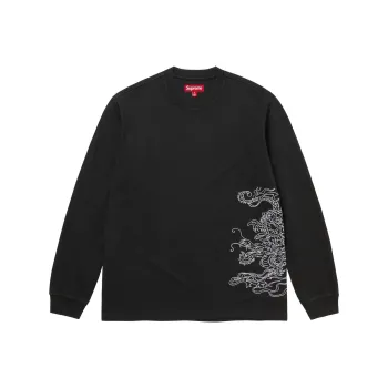 Supreme Dragon Embroidered L/S Top