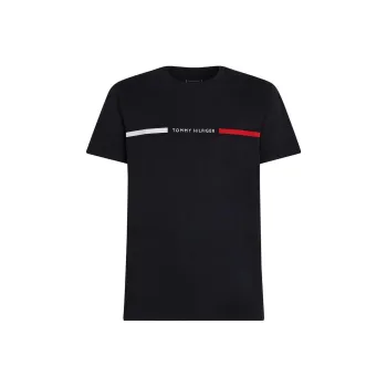 Tommy Hilfiger Logo embroidered T shirt