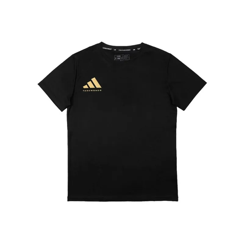 Adidas Sports T-Shirt 'Black Gold'-0
