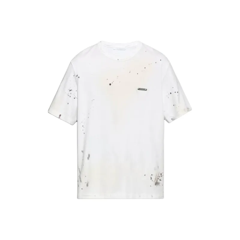Helmut Lang Painted Crewneck T Shirt-0
