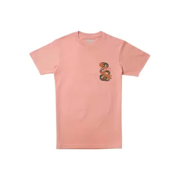 Stance T Shirts Unisex Rose .