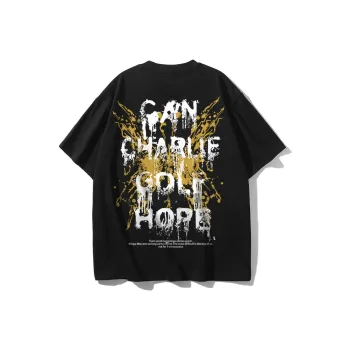 CHARLIE GOLF T Shirt Unisex Black