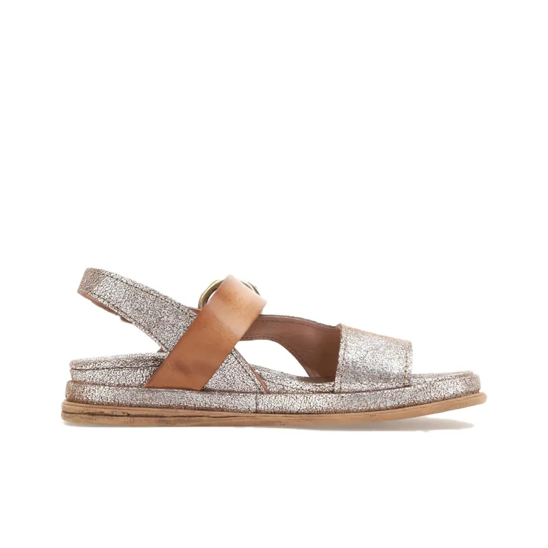 AirStep SPOON Strap Sandals Women's Silver Umber-1