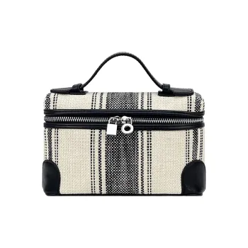 BEMIX PETS Canvas Crossbody Handbag Regular Women's Stripes