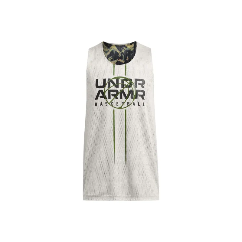 Under Armour Baseline Tank Top Men's White-0