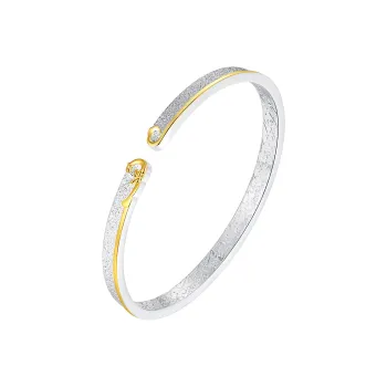 AHK 999 Fine Silver Bangles Women's