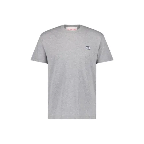 Valentino Garavani Logo Patch Crewneck T Shirt