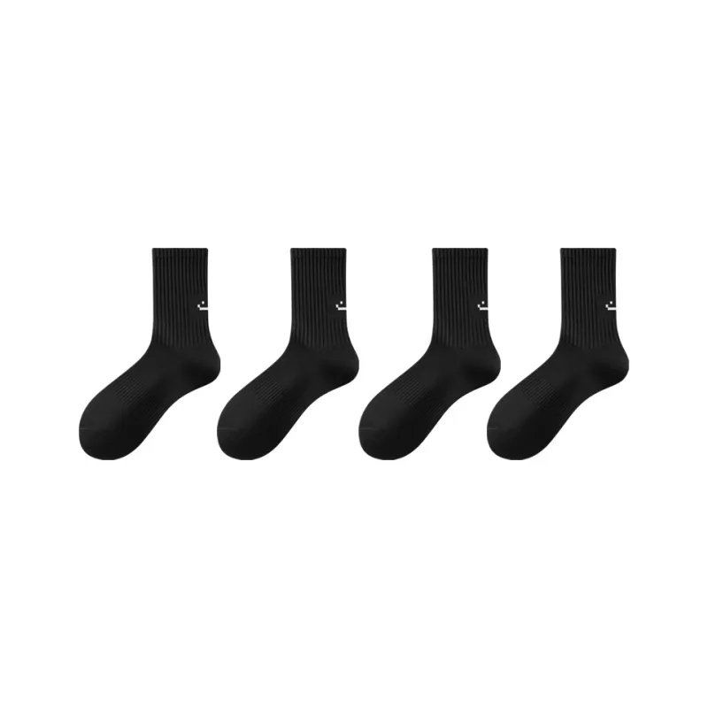 ZEROIN Mid Calf Socks Unisex 4 Pack-4