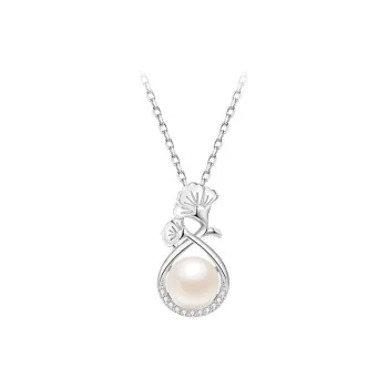 ZHOUBAIFU Pearl Necklaces Unisex