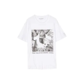 TRUE RELIGION SS24 T Shirt Men's White