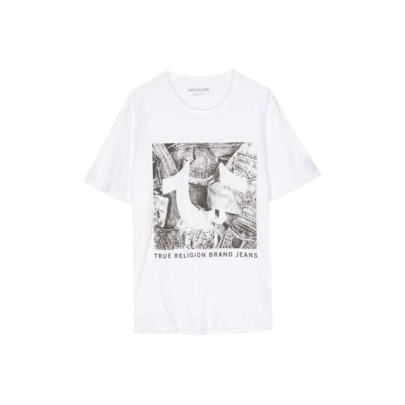 TRUE RELIGION SS24 T Shirt Men's White-0
