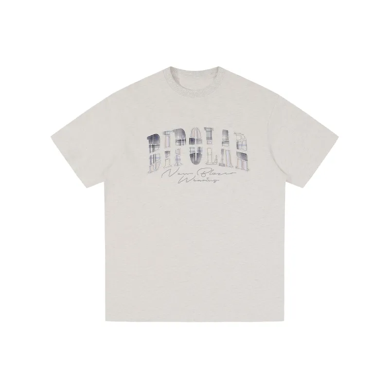 BIPOLAR Summer 100% Cotton Short Sleeved T Shirt Unisex-0