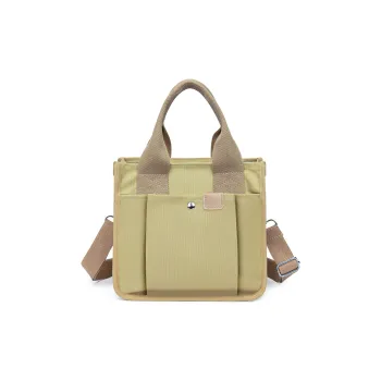 Yalu Canvas Tote Handbag Regular Women's Multicolor