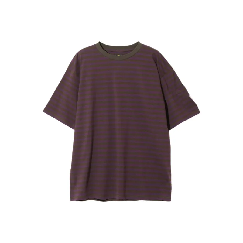 Needles SS25 T Shirt Unisex Brown Red-0