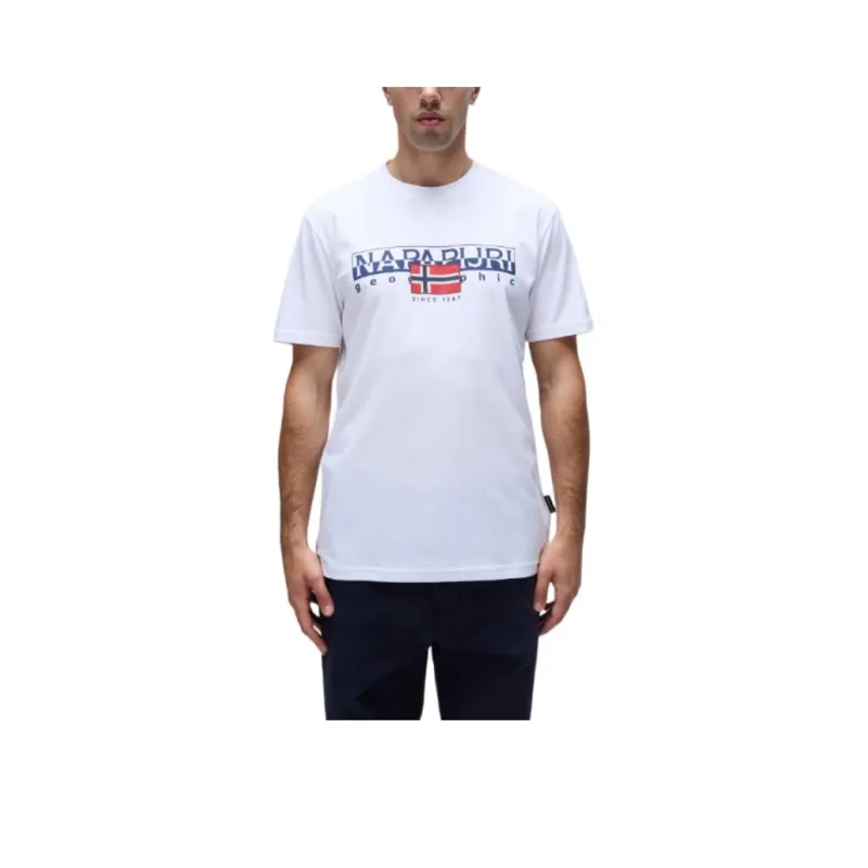 Napapijri T-Shirts Men White-0