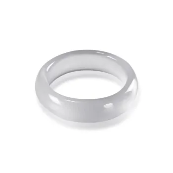 SINO GEM Chalcedony Rings Unisex
