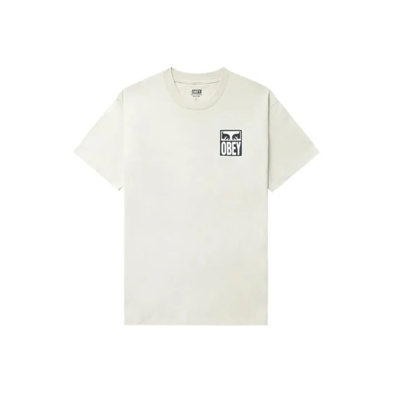Obey Cotton T shirt-4