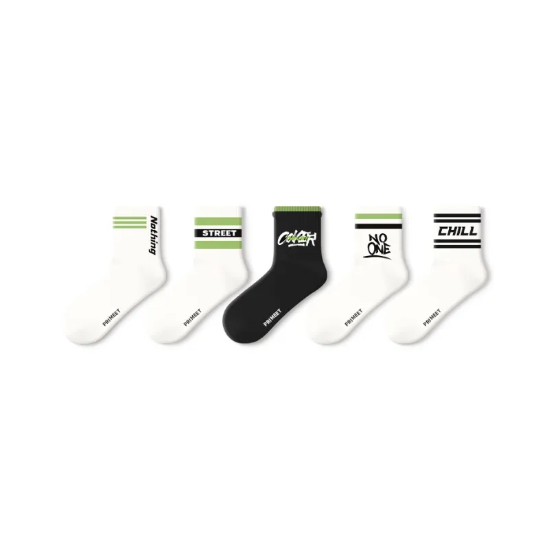 Primeet Ankle Socks Men's 5 Pack All The Way Forward-25