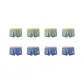8 Pack (Pea Green 4+Dark Blue 4)