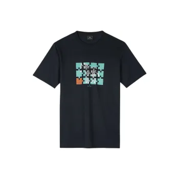 Paul Smith Zebra Jigsaw print T shirt