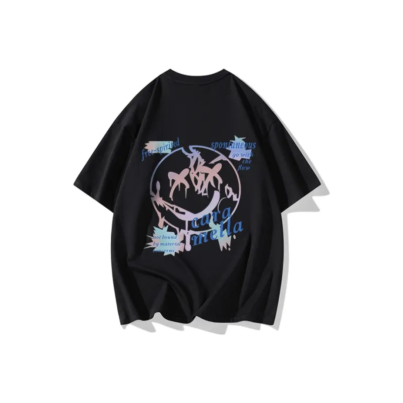 Caramella T Shirt Unisex Navy Blue-7