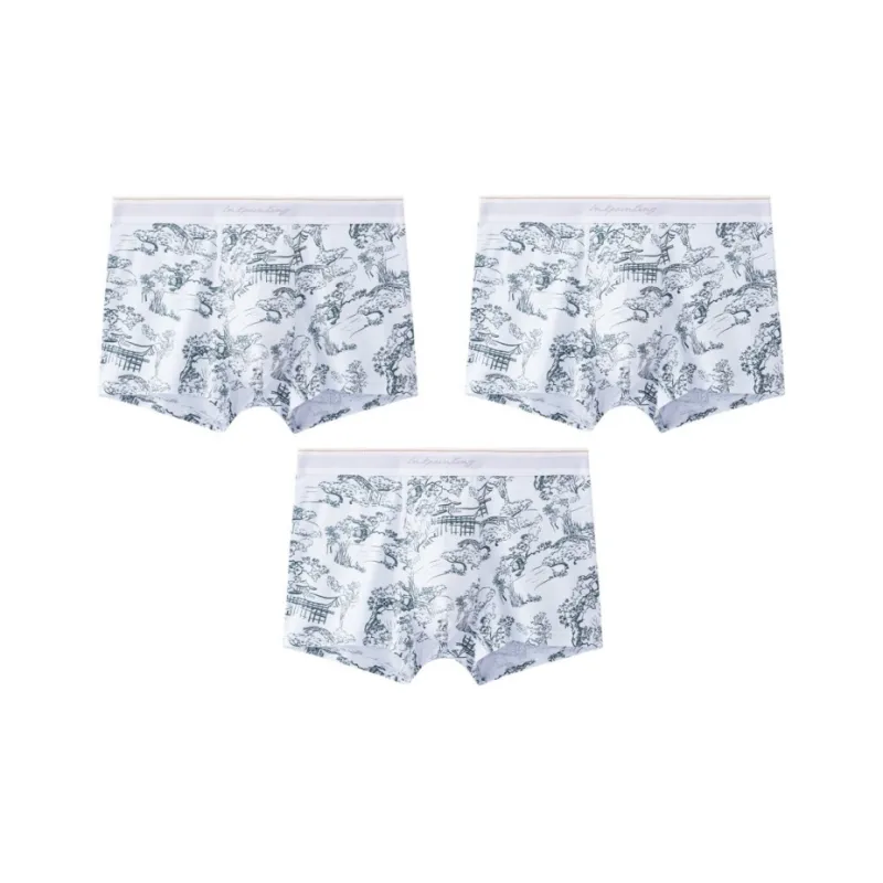 Qiao Ni Tong Underpants Men's 3 Pack-10
