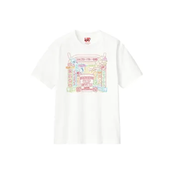 UNIQLO Shinjuku Main Store Limited Series T-Shirts Unisex White