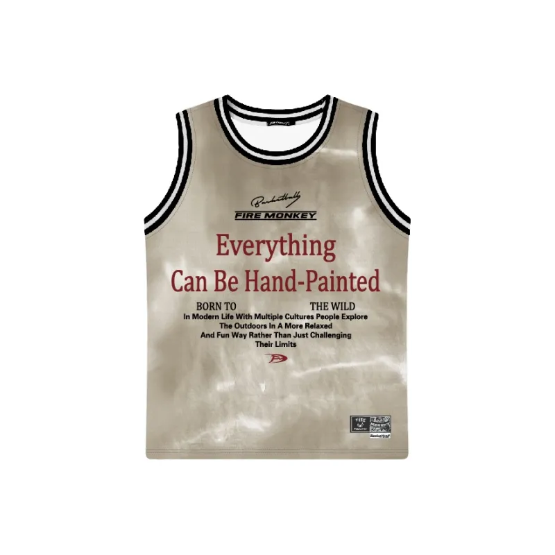 FireMonkey Tank Tops Unisex Yellow Mud-0