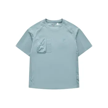 FILA FUSION T Shirts Men Uniform Blue