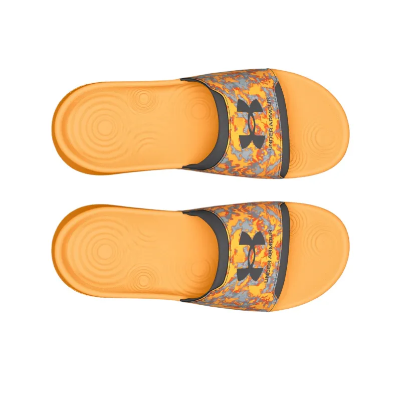 Under Armour Quiet Cushioning Slide Slippers Men's New Star Orange-3