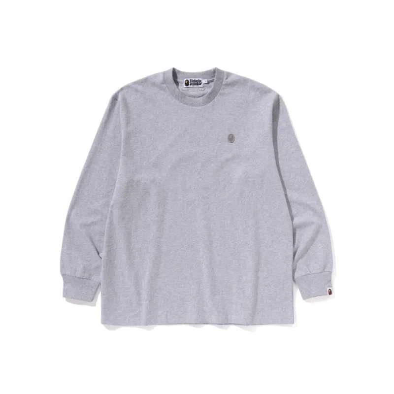 A BATHING APE One Point Relaxed Fit L/S Tee-0