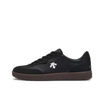 DESCENTE Abrasion Resistant Low Top Casual Shoes Men's Black