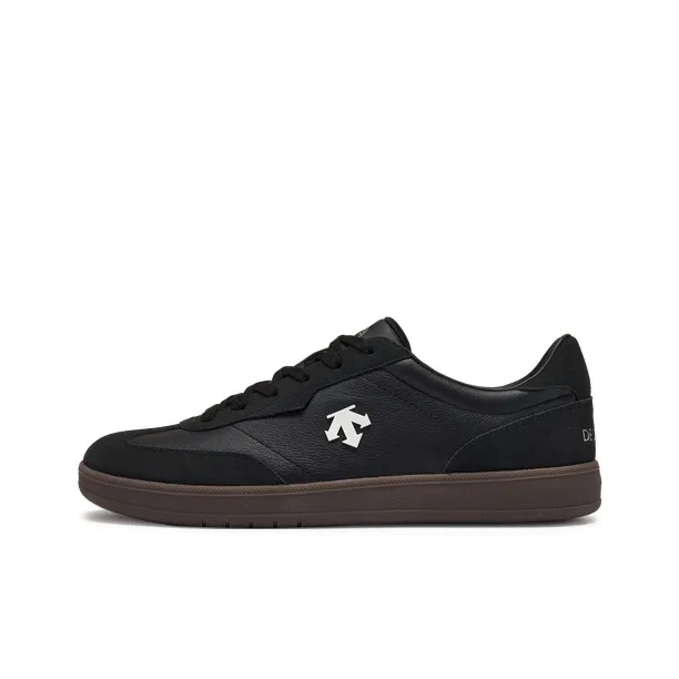 DESCENTE Abrasion Resistant Low Top Casual Shoes Men's Black-0