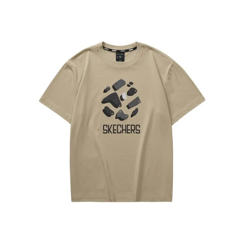 Skechers Stroll T Shirt Men's Khaki-0
